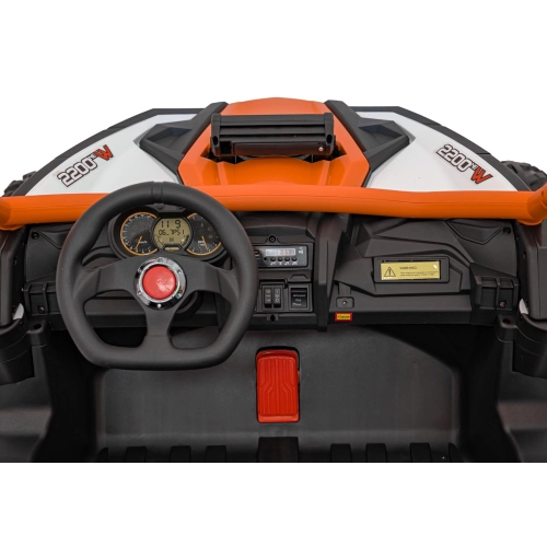 Auto na akumulator dla dzieci Buggy SP SUPER 66 Pomarańczowy KKL-808